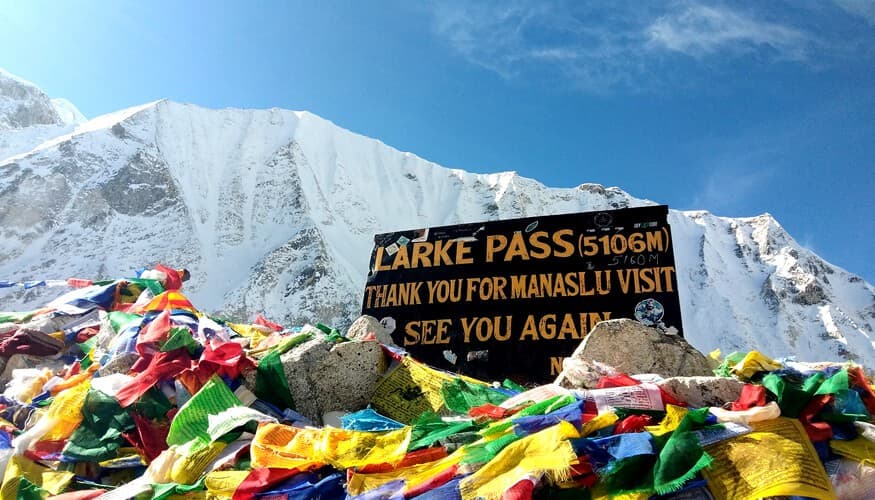 Manaslu Larke Pass Trek